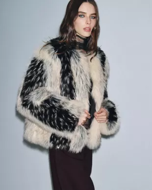 Faux Fur Short Coat