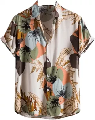 Mens Rayon Men's Casual Shirt Regular Fit Western