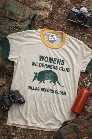 Women's Club Retro Ringer Tee