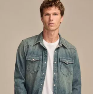 Denim Western Shirt