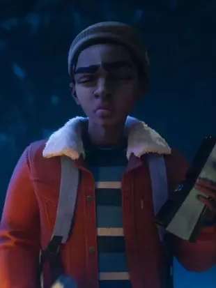 Stranger Things Tales from 85 Lucas Shaearling Jacket