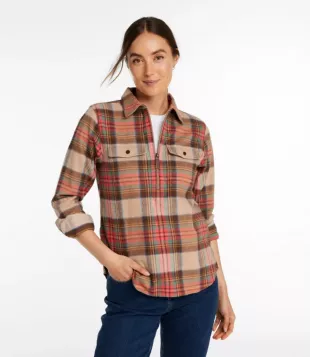 Scotch Plaid Flannel Shirt