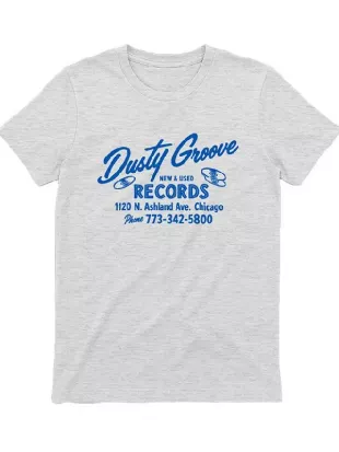 Neagley Maria Sten Grey & Blue Records T-Shirt