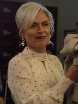 Marble Hall Murders S01 Amelia Bullmore Polka Dot Dress