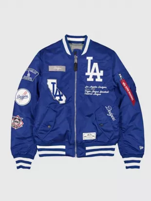 LA Dodgers Alpha Industries Bomber Jacket