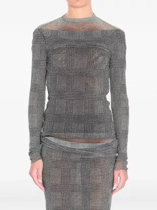 Checked Mesh Top