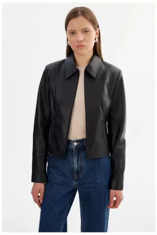 Oceana | Fitted Leather Jacke