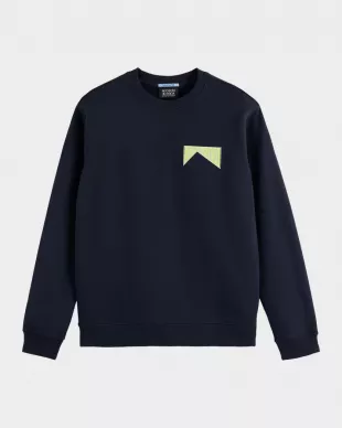 Front and Back Artwork Cotton Sweatshirt