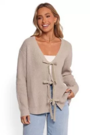 Hammond Tie Up Cardigan
