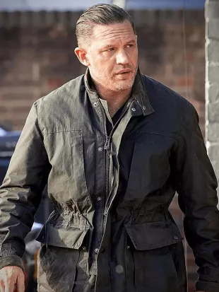 Tom Hardy MobLand S01 Black Cotton Jacket