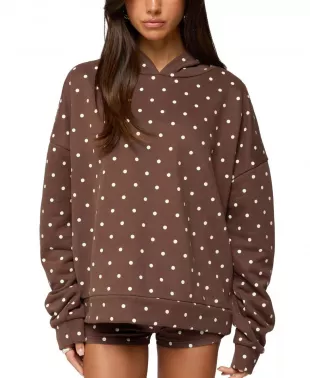 Chelsie Polka Dot Hoodie
