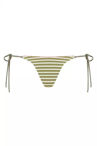 Juni Bikini Bottom  Toffee Stripe