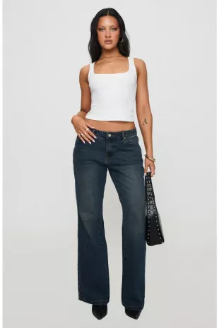 Baseline Square Neck Rib Tank
