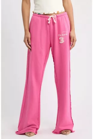 Cleo Cotton Fleece Drawstring Pants