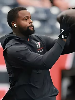 2026 Houston Texans Sideline Black Anorak Jacket