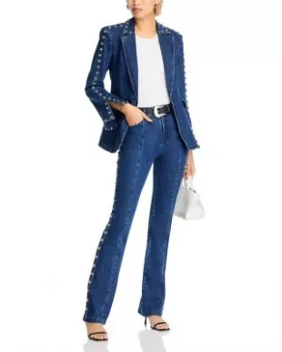 Studded Denim Milly Jacket