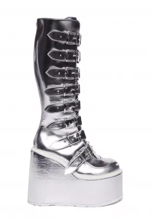Liquid Silver Trinity Boots