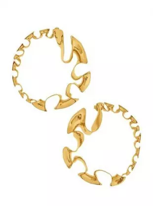 Winter Flower Hoops