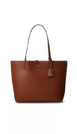 Brown Leather Tote Bag