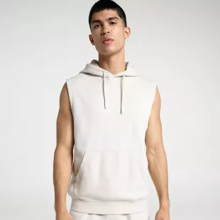 Lightweight Classic Fleece Sleeveless Hoodie