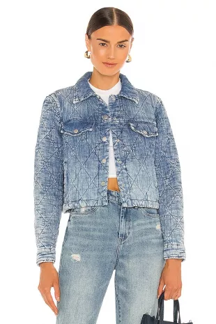 Quilted Cropped Jacket