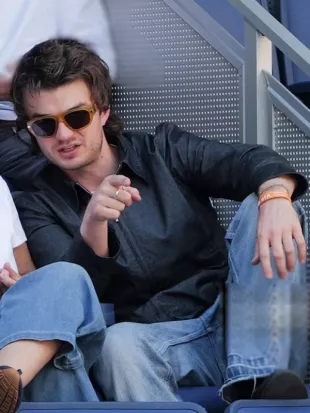 US Open 2026 Joe Keery Black Jacket