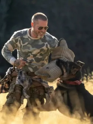 Brad Pitt Heart Of The Beast 2026 Camo Sweatshirt