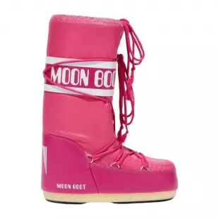 Icon Hot-Pink Nylon Boots