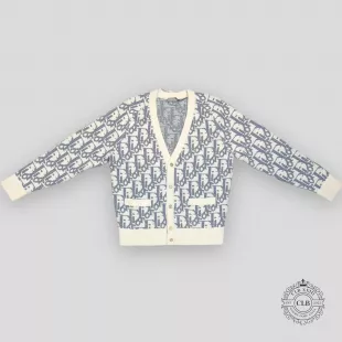 Oblique Knit Cardigan