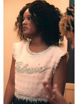 A Different World 2026 Deborah Wayne Tweed Crop Top