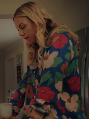 RJ Decker S2 Adelaide Clemens Blue Floral Shirt