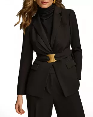 Belted Blazer