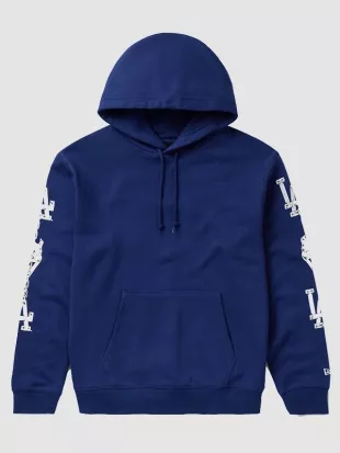 LA Dodgers Masks Blue Hoodie