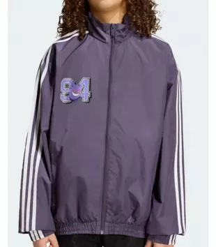Pokémon 94 Purple Oversized Windbreaker Jacket