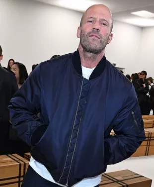 London Fashion Week Jason Statham Bomber Jacket