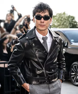 New York Fashion Week Evan Mock Jacket