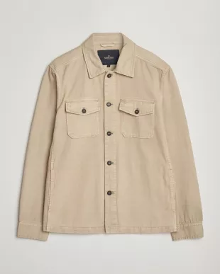 Alain Twill Shirt Jacket Khaki