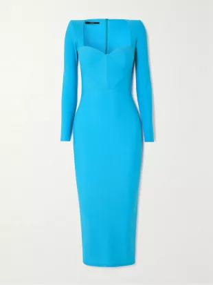 Lennon Stretch-jersey Midi Dress