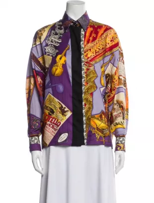 Versace Vintage 1991 Blouse