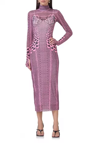Shailene Dress in Pink Petal