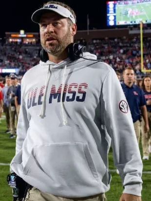 Pete Golding 2026 Ole Miss Rebels Sideline Hoodie