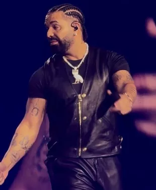 Karol G Concert Drake Leather Vest