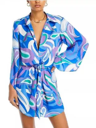 Big Brother USA S28 Latrice Verrett Swirl Print Dress
