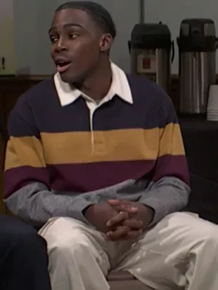 SNL S52 Kam Patterson Tri-Stripe Rugby Shirt