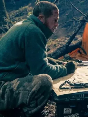 Heart of the Beast 2026 Brad Pitt Green Sherpa Jacket