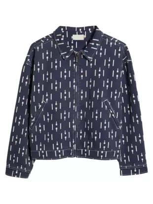 A Different World S01 Chibuikem Uche Denim Print Jacket