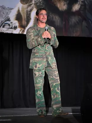 Heart of the Beast 2026 Brad Pitt Camouflage Suit