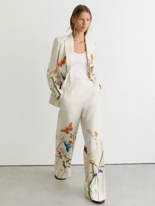 Frankie NYBG Print Trousers