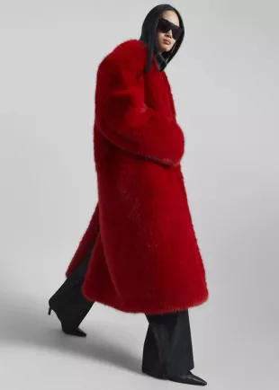 Destiny Padded Faux Fur Coat