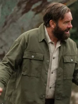 Last Seen S01 Brendan Cowell Green Jacket